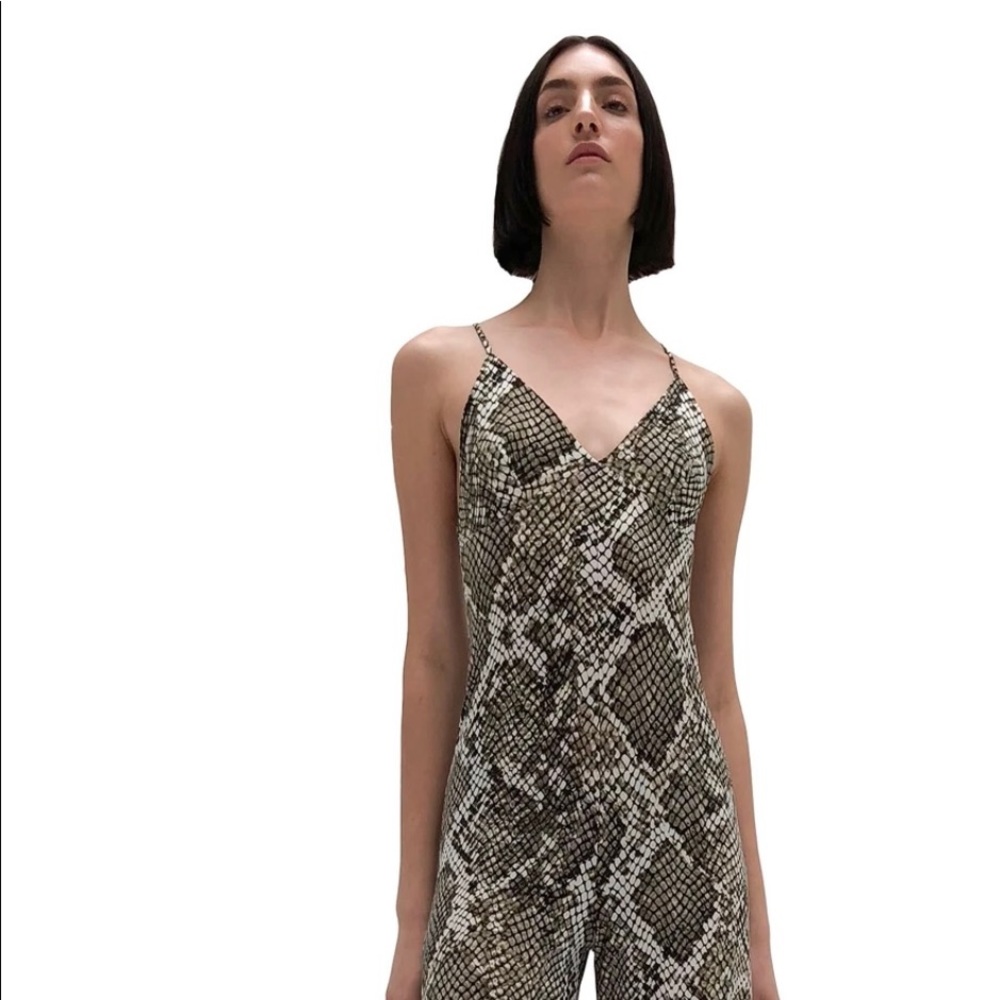 Norma Kamali Slip Jumpsuit